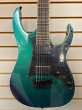 IBANEZ AXION LABEL RG BLUE CHAMELEON ELECTRIC GUITAR