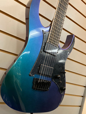 IBANEZ AXION LABEL RG BLUE CHAMELEON ELECTRIC GUITAR