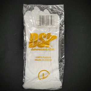 DSI White Cotton Gloves (size xs-xl)