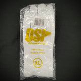 DSI White Cotton Gloves (size xs-xl)