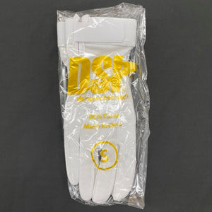 DSI White Deluxe Velcro Gloves (sixe xs-2xl)