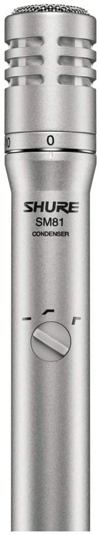 SHURE SM81 CARDIOID/CONDENSER MICROPHONE
