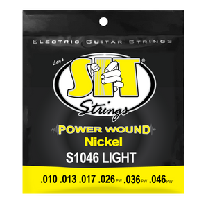 SIT S1046 Power Wound Light Electric Strings