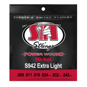 SIT S942 Power Wound Extra Light Electric Strings