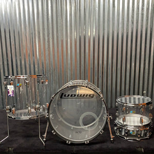 Ludwig Vistalite shell pack (clear)