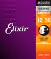 Elixir Nanoweb 12-56 Light/Medium Acoustic Strings